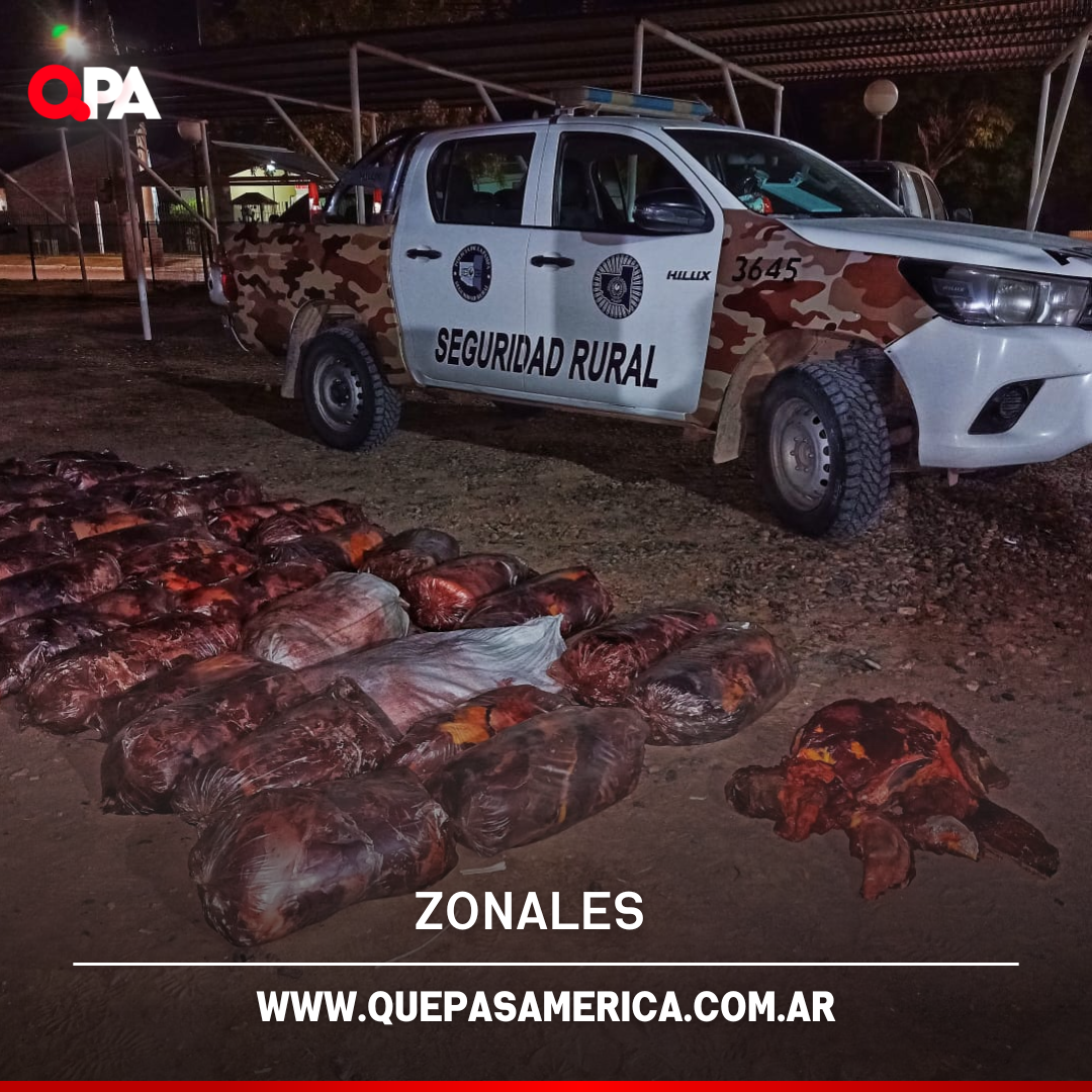 Faena clandestina en el oeste pampeano: secuestraron casi 3.000 kilos de carne en operativos rurales
