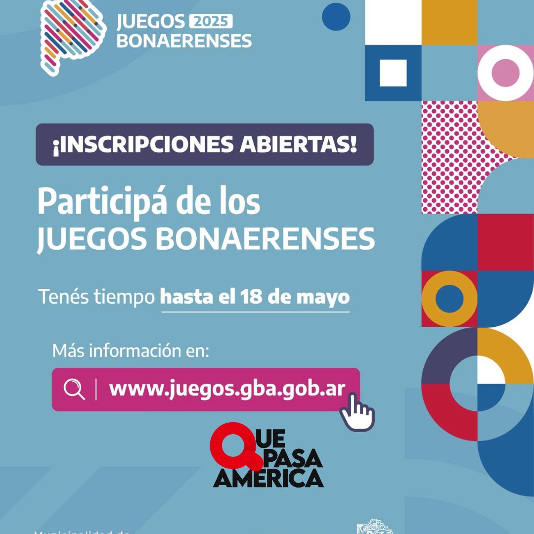 ¡INSCRIBITE EN LOS JUEGOS BONAERENSES 2025!