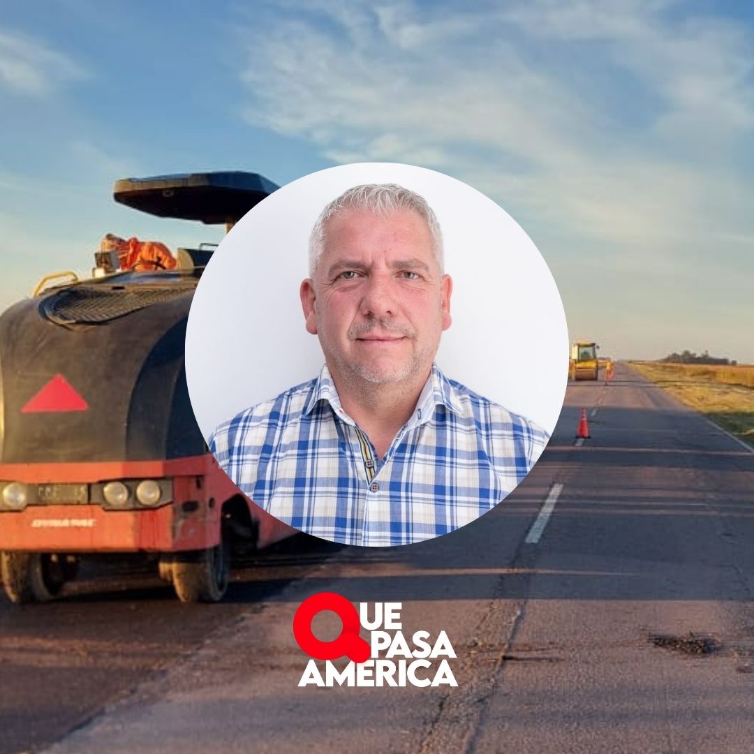 GUSTAVO BOIRES: REPARACIONES EN LA RUTA NACIONAL 33