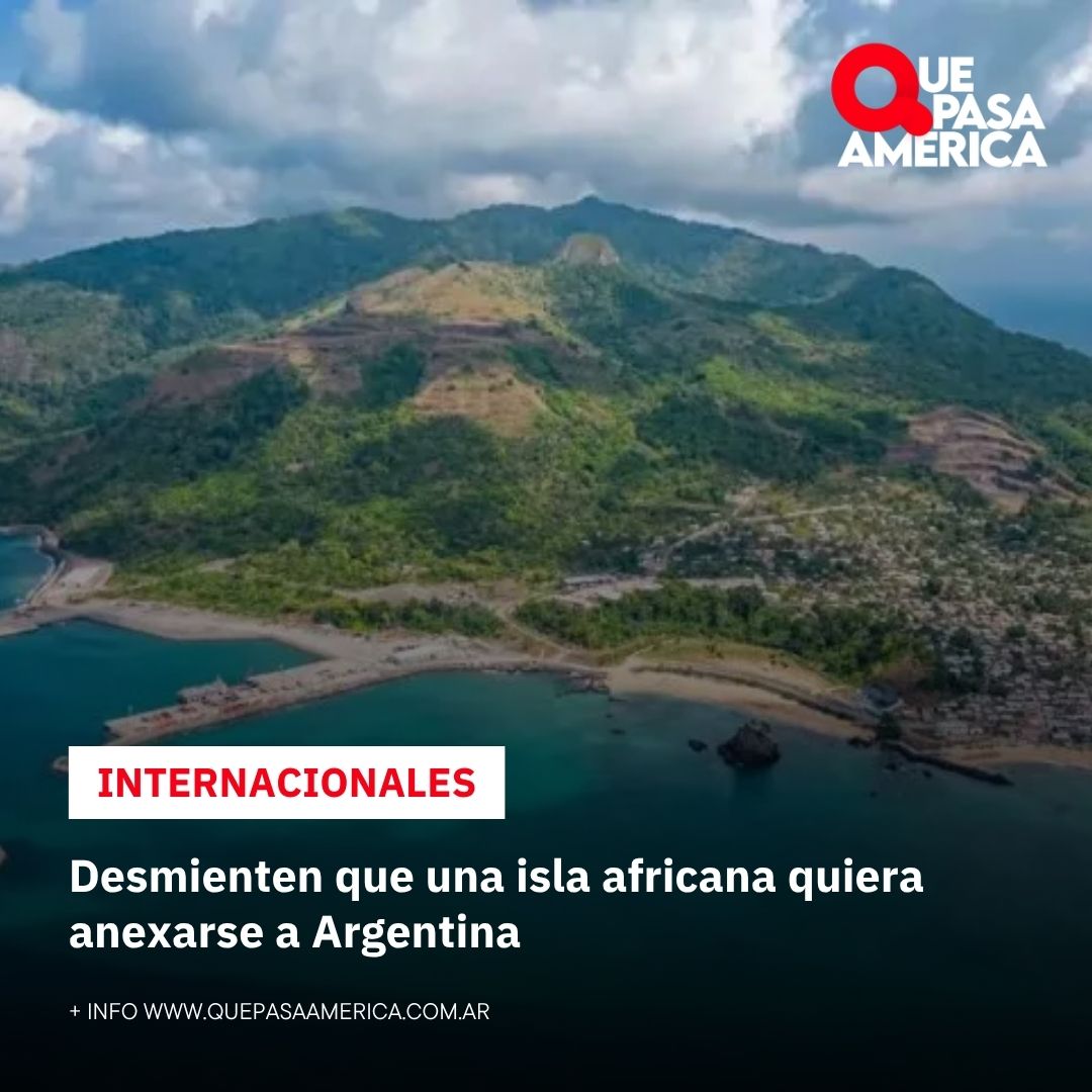 Desmienten que una isla africana quiera anexarse a Argentina