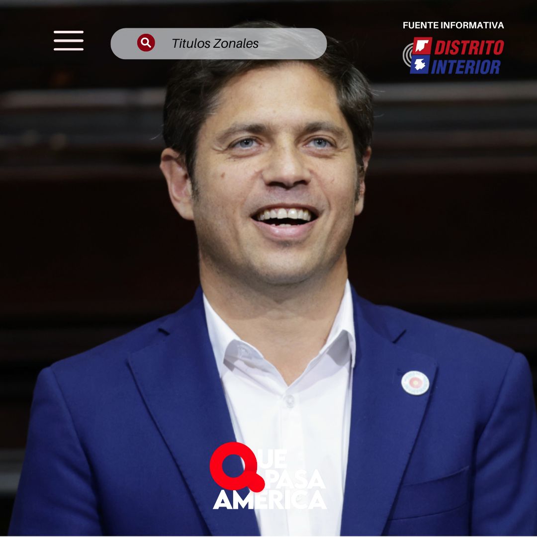 Axel Kicillof visitará General Villegas el próximo 6 de junio
