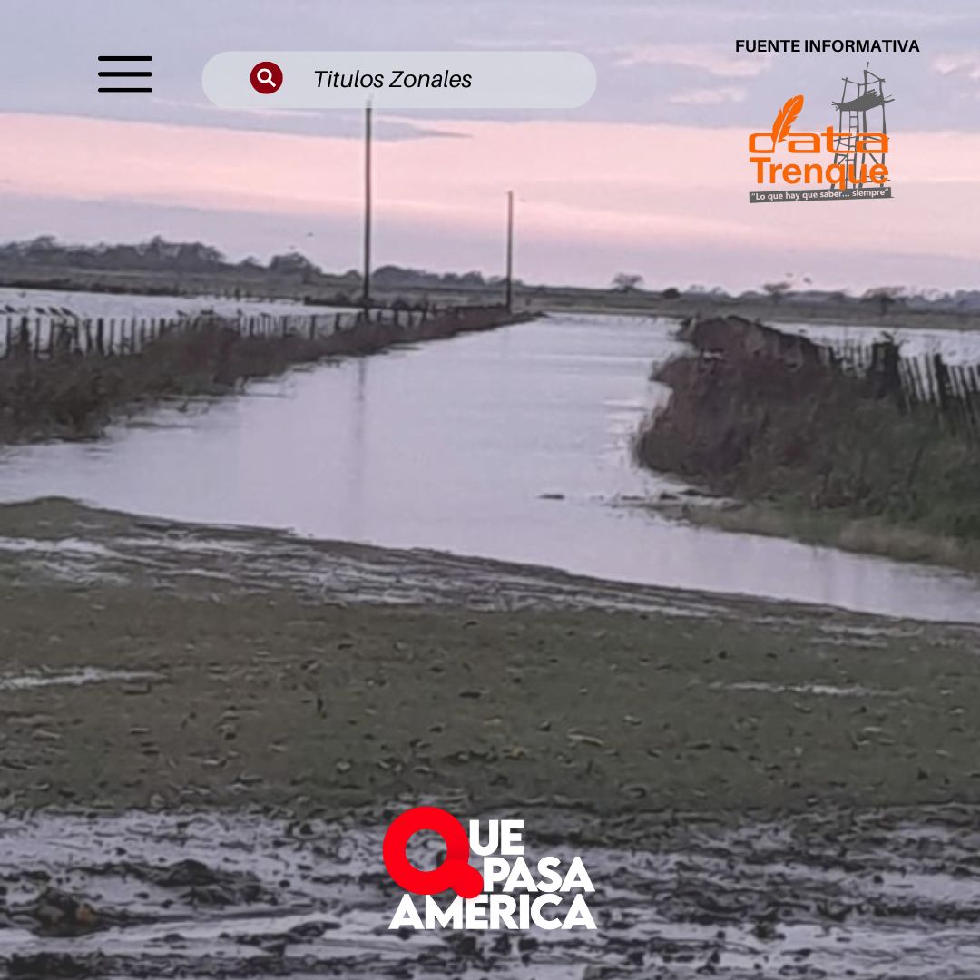 INUNDACIONES POR EL TEMPORAL PONEN EN RIESGO LA COSECHA: CARBAP CONFIRMA QUE PROVINCIA ADELANTÓ LA REUNIÓN POR LA EMERGENCIA PARA ESTE MIÉRCOLES