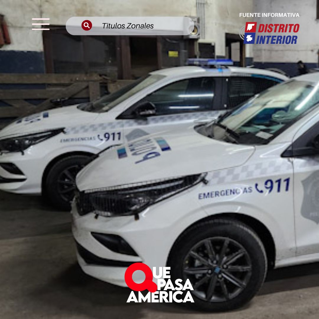 Arribaron esta tarde a General Villegas los tres móviles que serán incorporados a la Policía Comunal