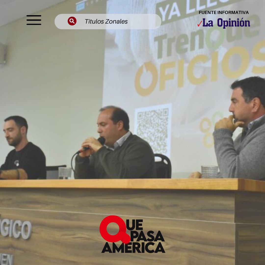 El Municipio presentó Trenque Oficios, una herramienta digital que vincula a usuarios y trabajadores de oficios