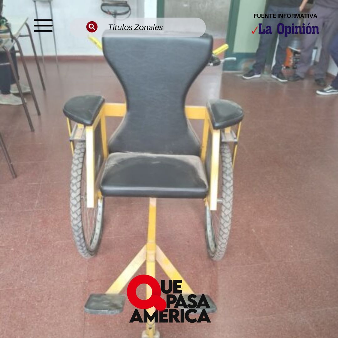Estudiantes de la Escuela Técnica diseñaron una bicicleta adaptada y llegaron a la final de un programa provincial