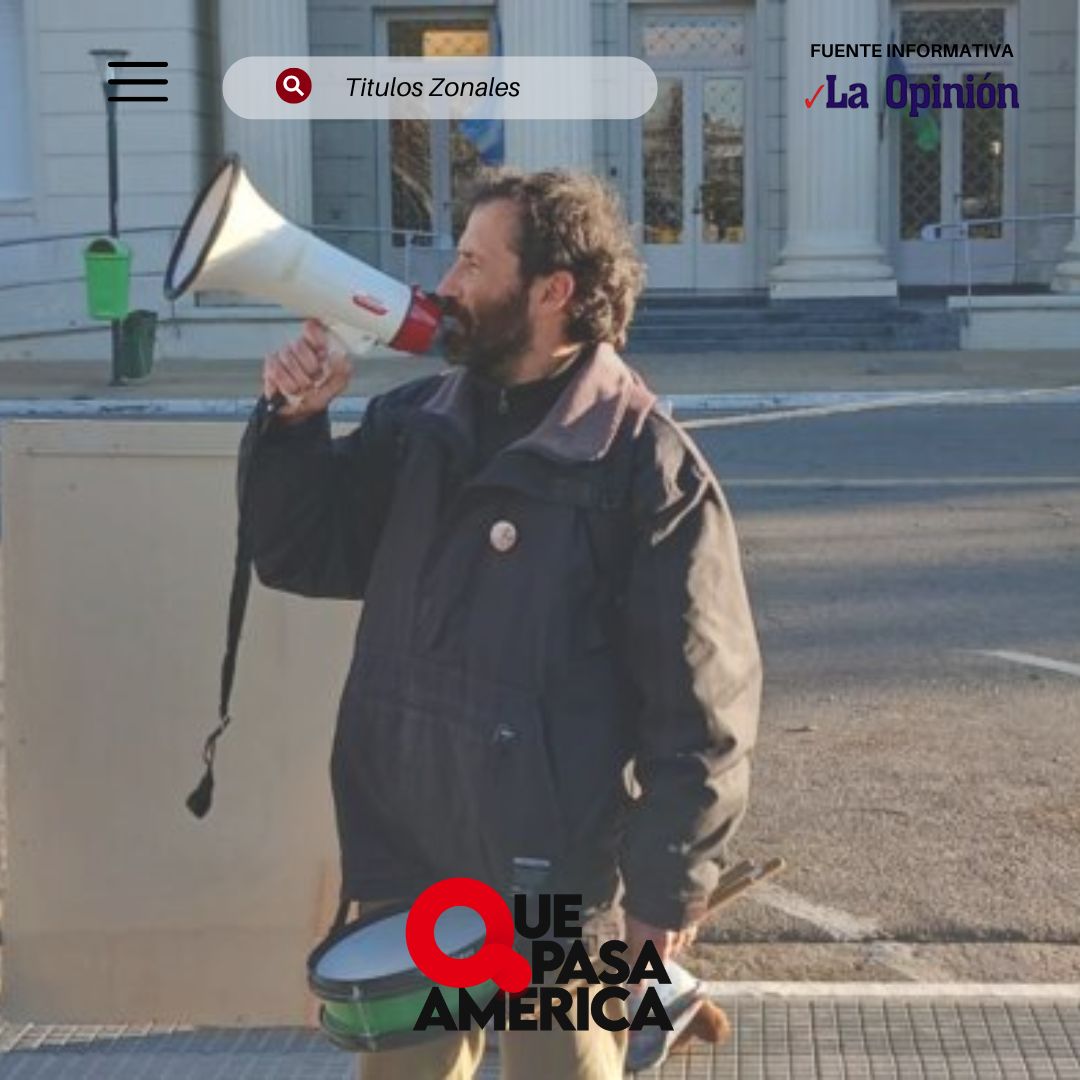 Trenque Lauquen: Manifestación en Plaza San Martín