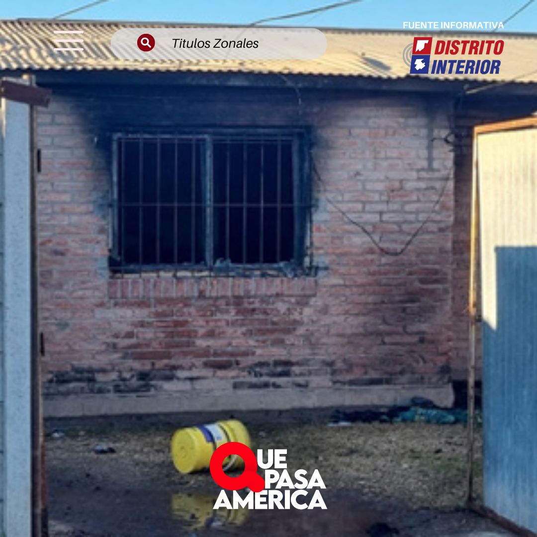 Tragedia en Junín: murieron tres menores en un incendio