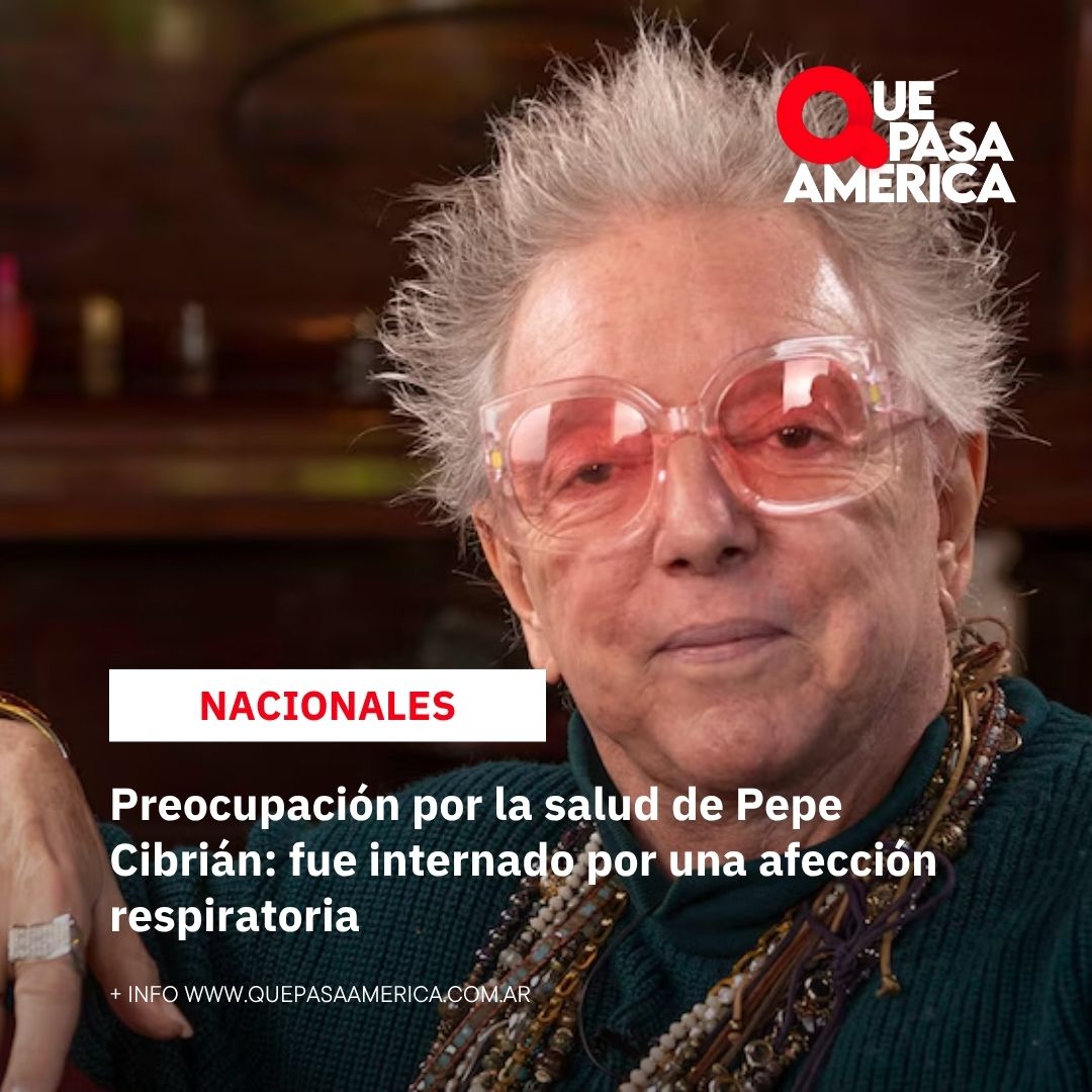 Preocupación por la salud de Pepe Cibrián: fue internado por una afección respiratoria