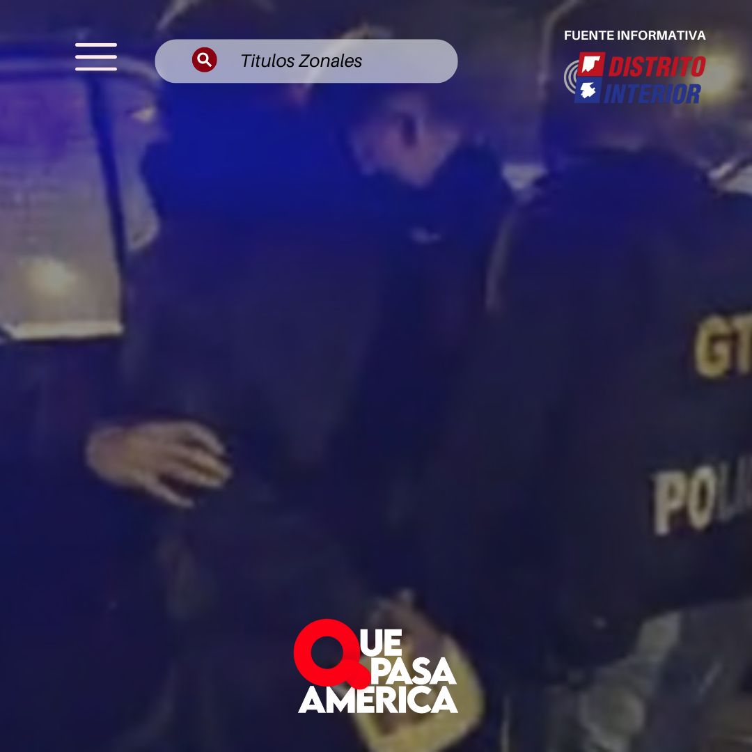 Detuvieron en la vía pública a un sujeto imputado por graves delitos cometidos en General Villegas