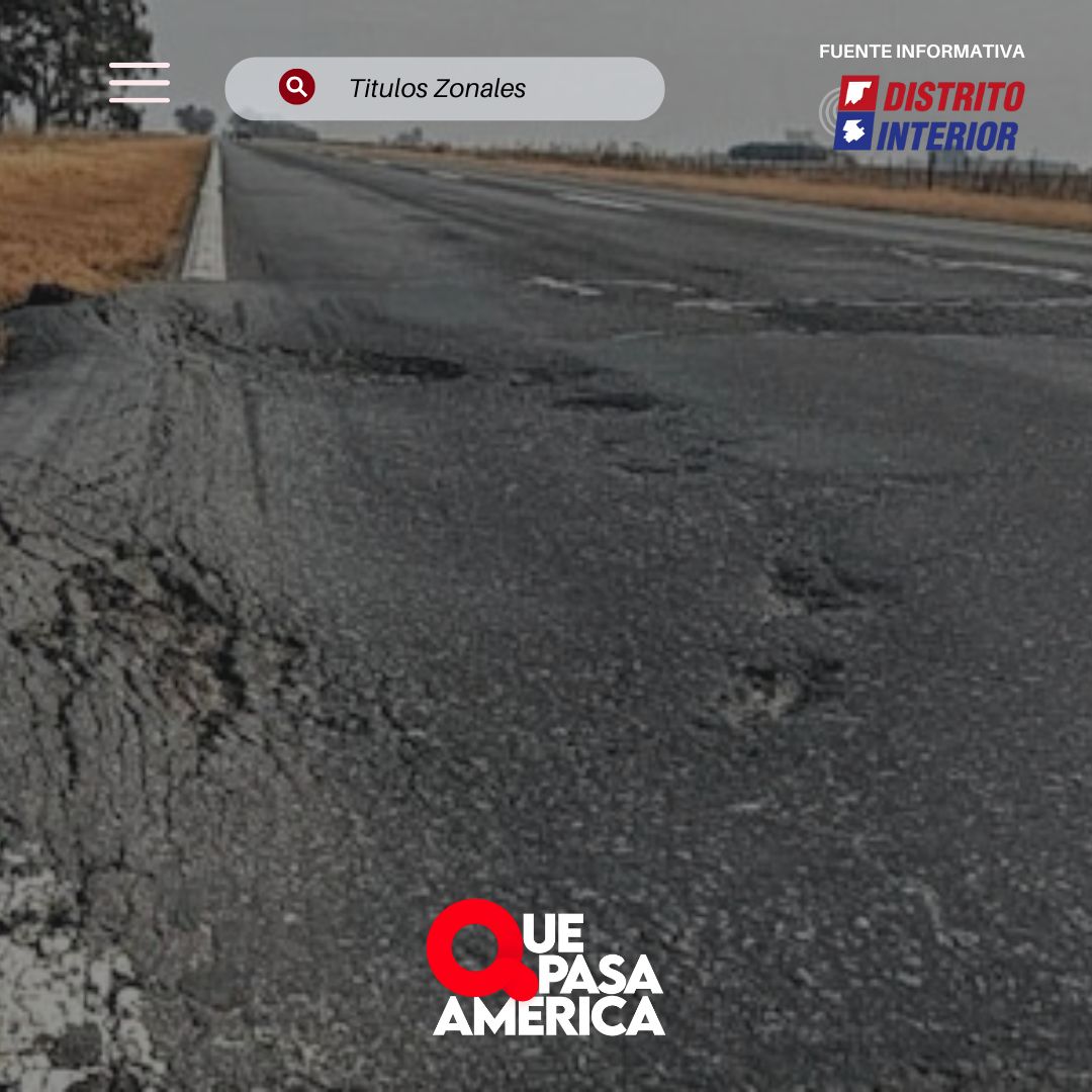 Pararon los arreglos de la Ruta 33 entre América y General Villegas por falta de pago
