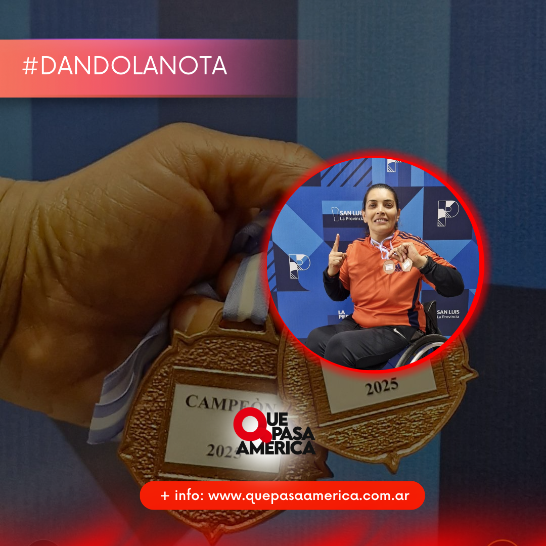 Naty Caro: campeona nacional de parabádminton y ejemplo de superación