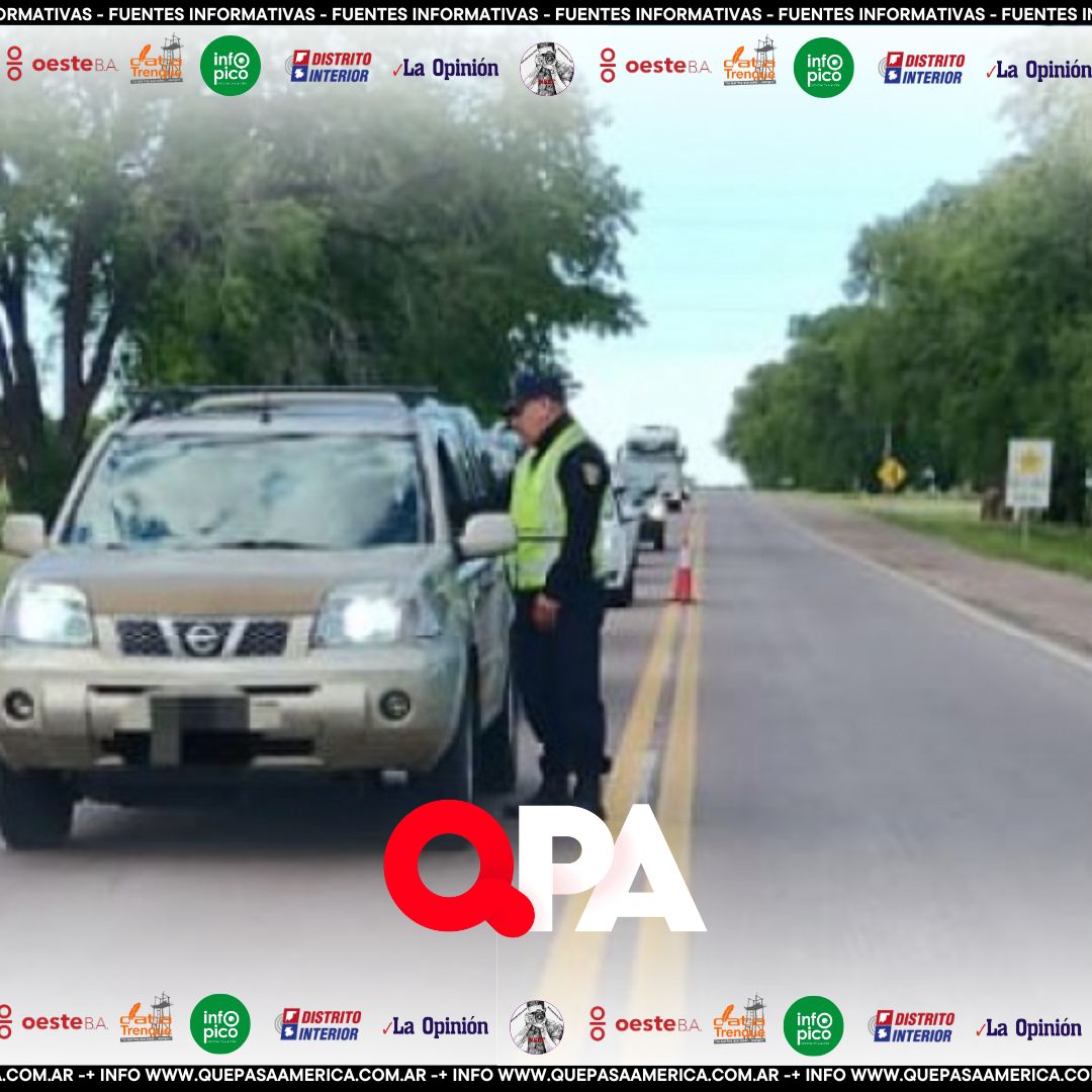 Seis alcoholemias positivas en 1.277 controles durante el fin de semana en La Pampa