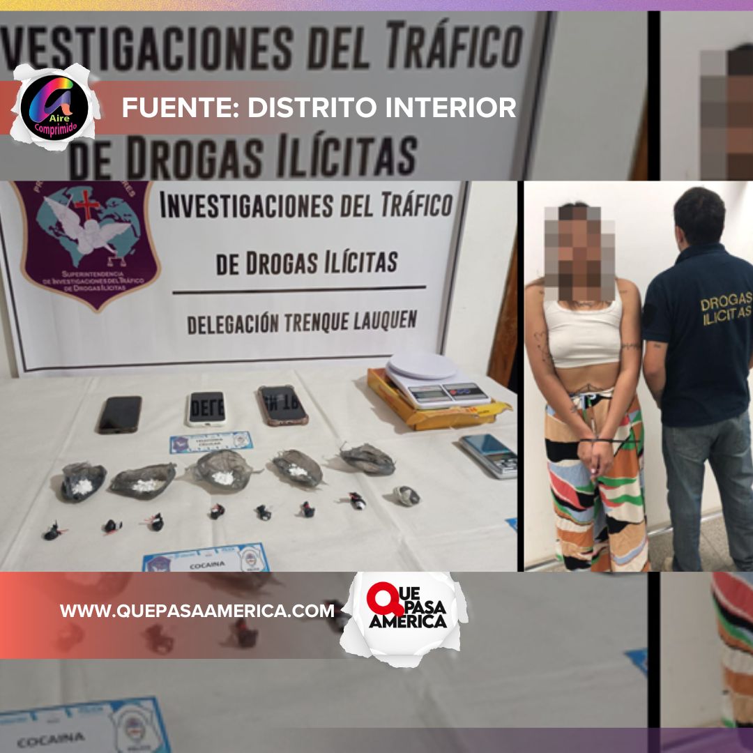 Información oficial: allanamiento y detención de una mujer por drogas ilícitas en General Villegas