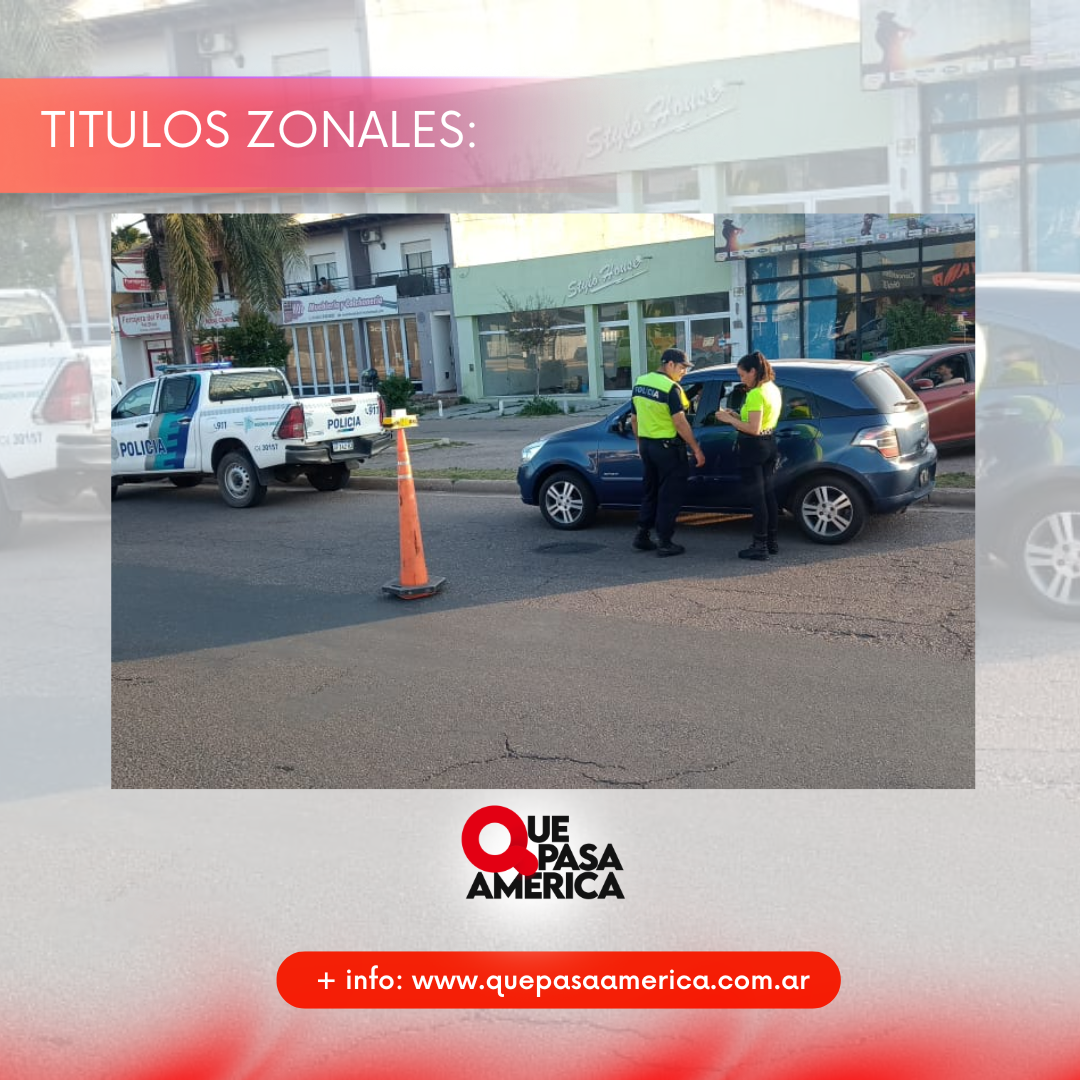 Trenque Lauquen: secuestran 12 motos, 6 autos y detectan 15 alcoholemias positivas en controles de tránsito​