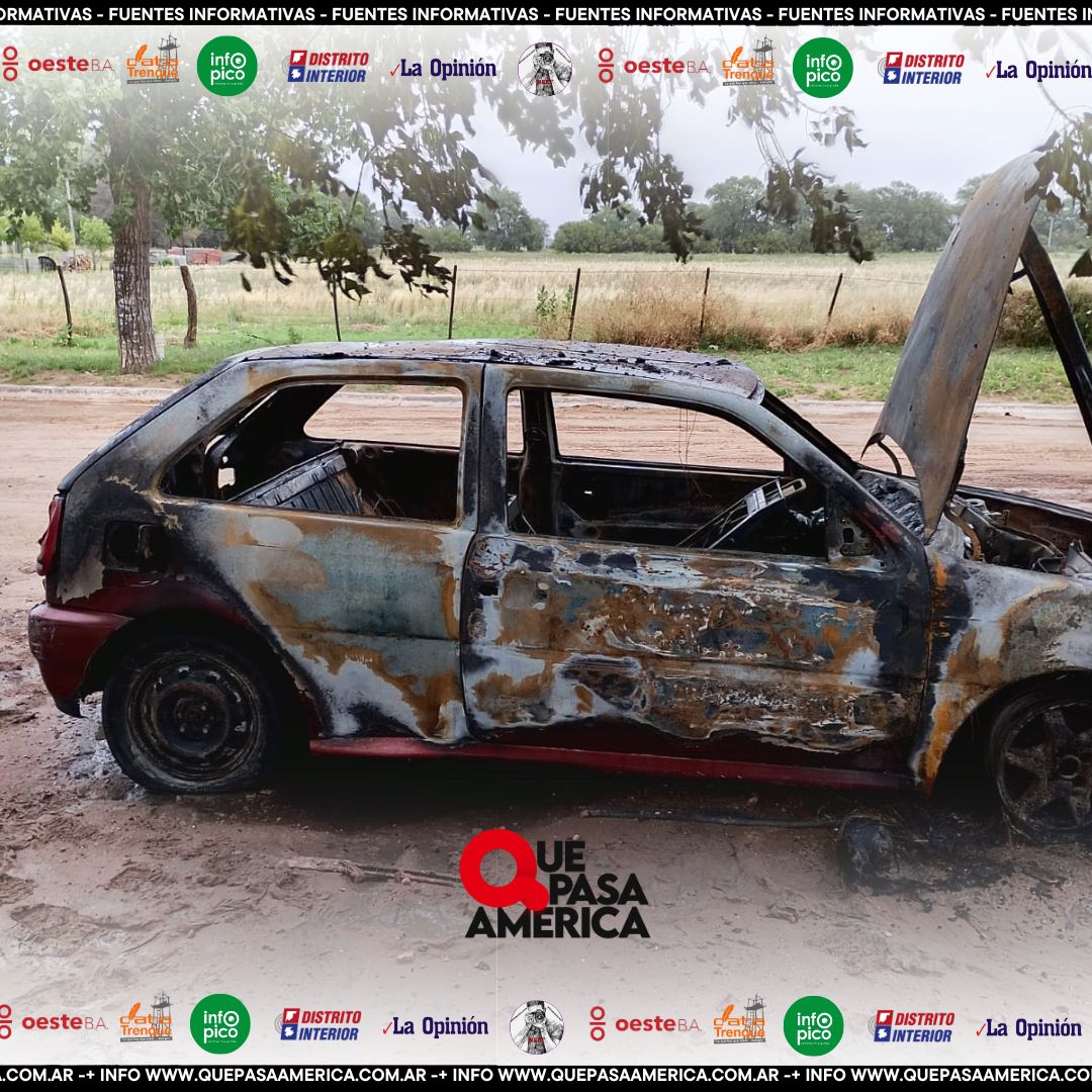 Se le incendió el auto, atacó a la policía y terminó detenido
