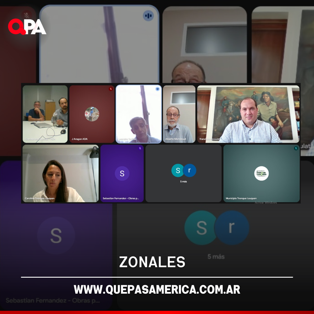 Trenque Lauquen participó de una reunión clave por la situación hídrica de la Cuenca del Salado