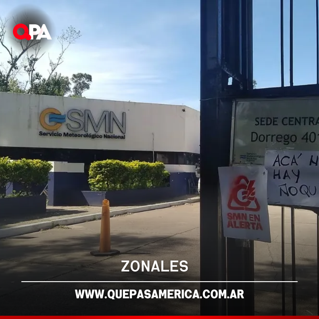 Paro y “apagón informativo” en el Servicio Meteorológico Nacional por 140 despidos
