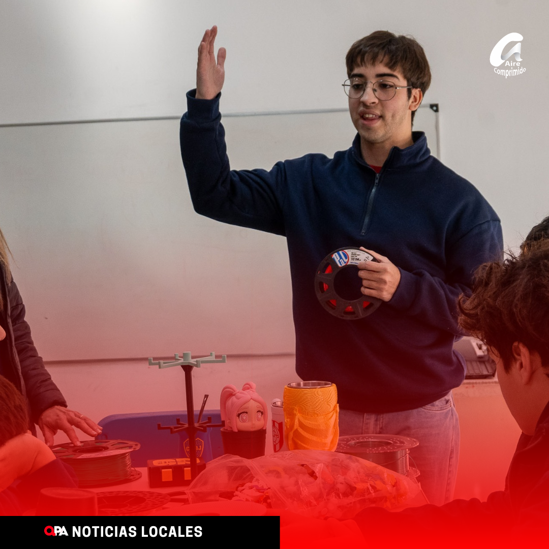 Comenzó el taller de Impresión 3D en el Instituto América