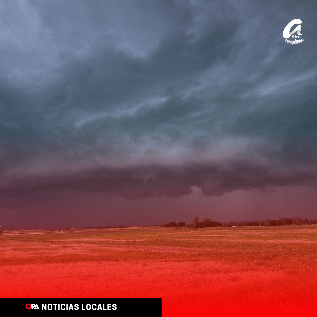 ALERTA METEOROLÓGICA POR TORMENTAS EN LA REGIÓN: ADVIERTEN POR LLUVIAS INTENSAS Y RÁFAGAS FUERTES