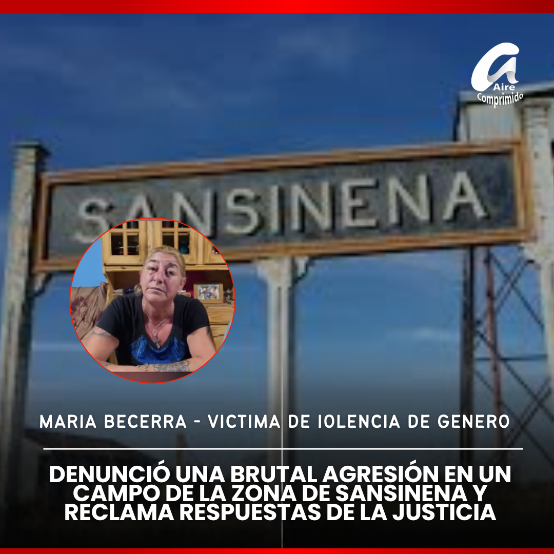 Denunció una brutal agresión en un campo de la zona de Sansinena y reclama respuestas de la Justicia