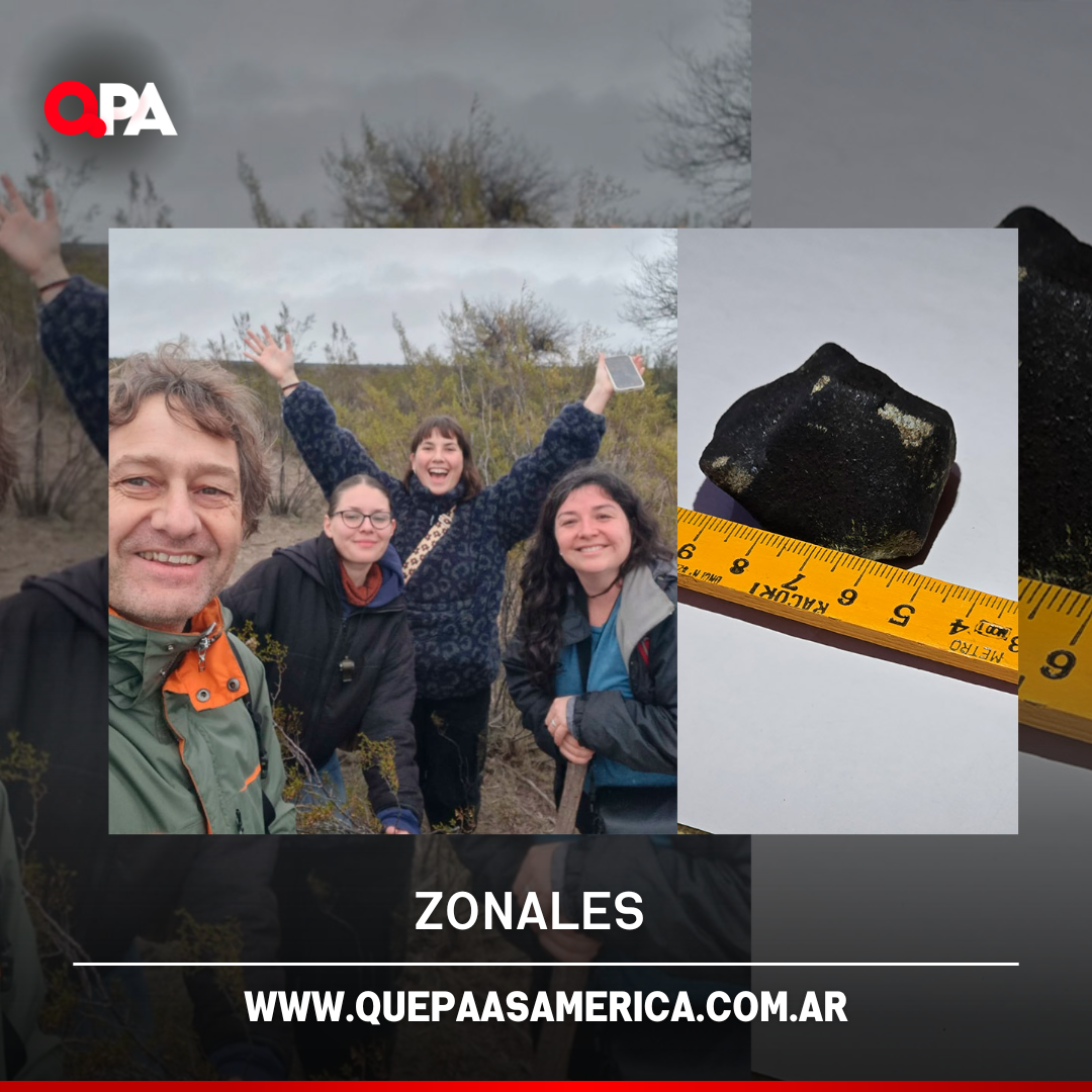 Confirman que los fragmentos hallados en Cuchillo‑Có pertenecen al meteorito que cayó en La Pampa