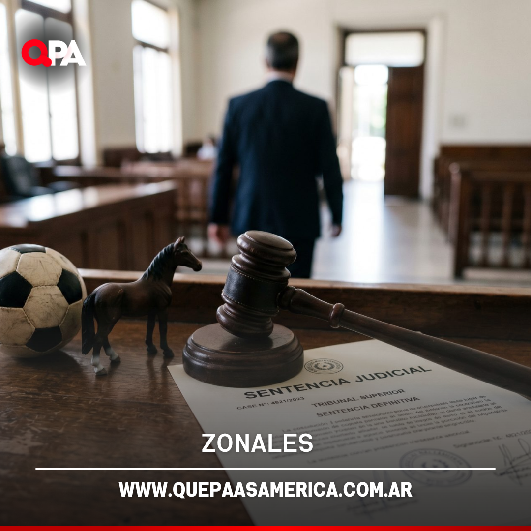 La Pampa: incumplió con la cuota alimentaria y la Justicia le prohibió ir a carreras de caballos y jugar al fútbol