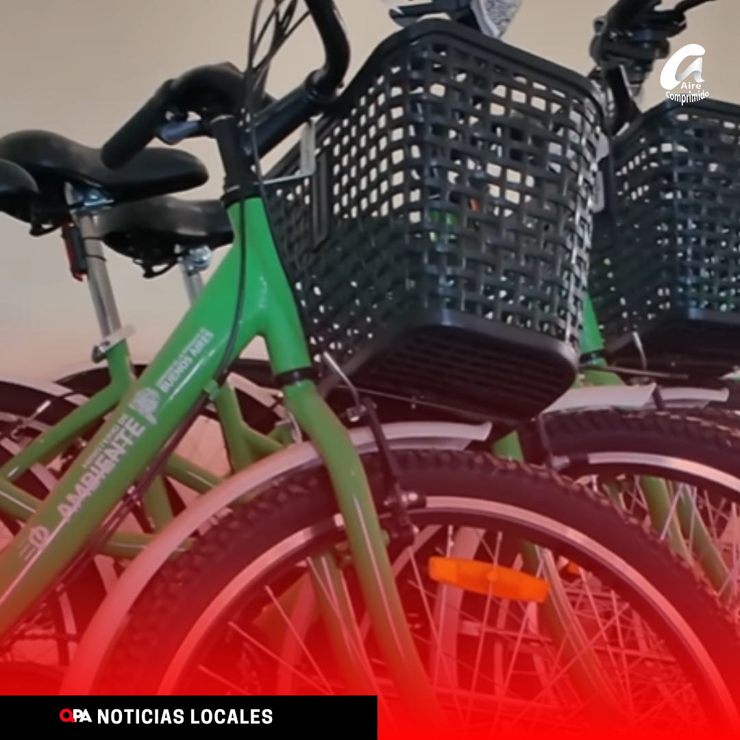 El Municipio entregó bicicletas a alumnos de la Escuela Técnica
