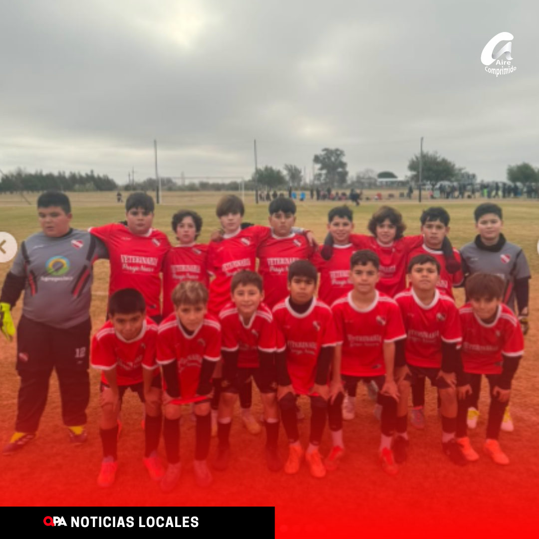 Las inferiores de Independiente disputaron un amistoso frente a la Academia Javier Mascherano en Lincoln