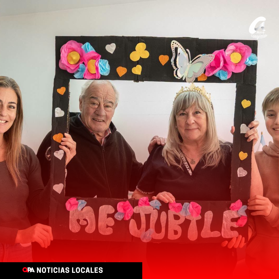 Nancy Sánchez se jubiló tras 35 años de servicio en la Municipalidad de Rivadavia