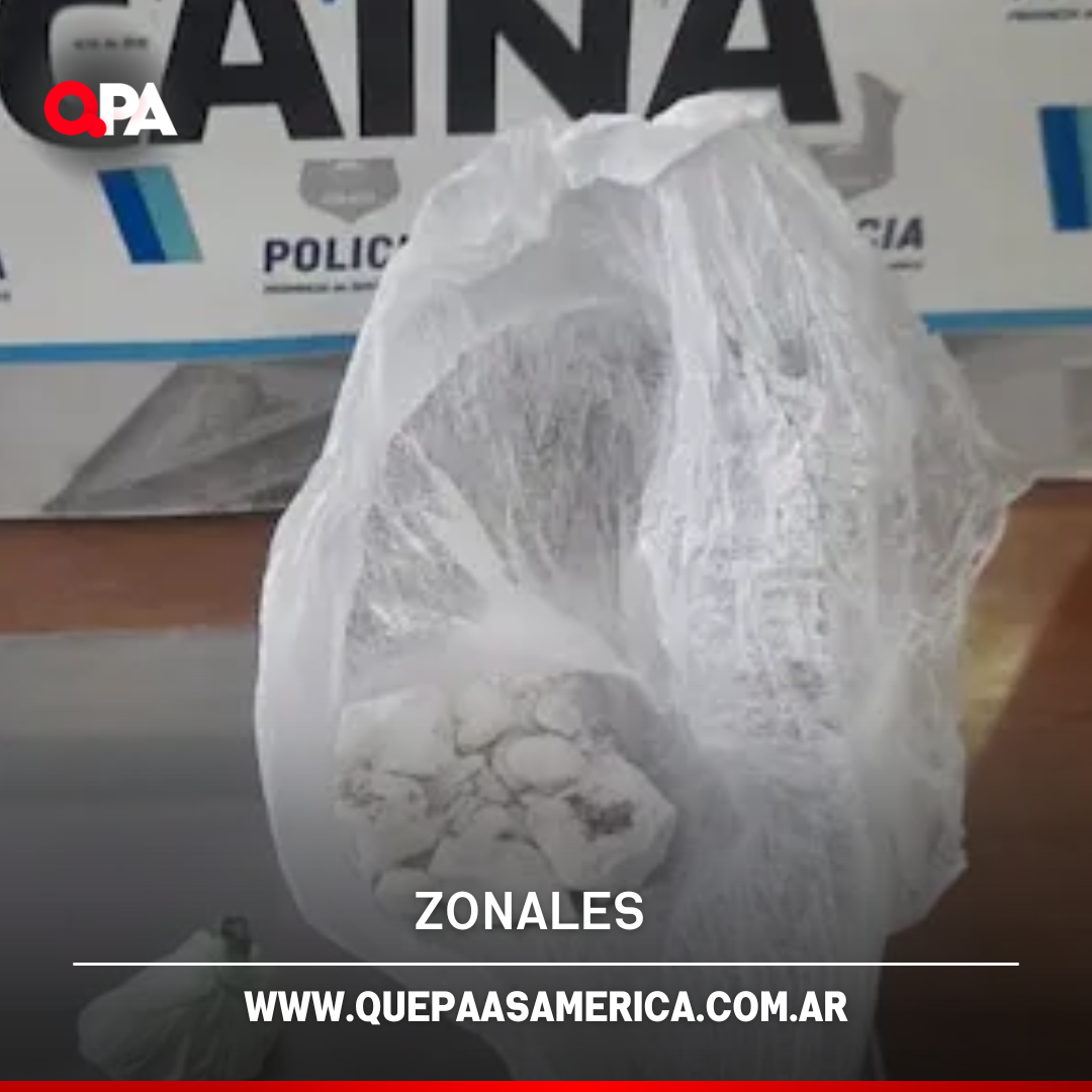 General Pinto: detienen a un joven con cocaína durante el partido de la Selección