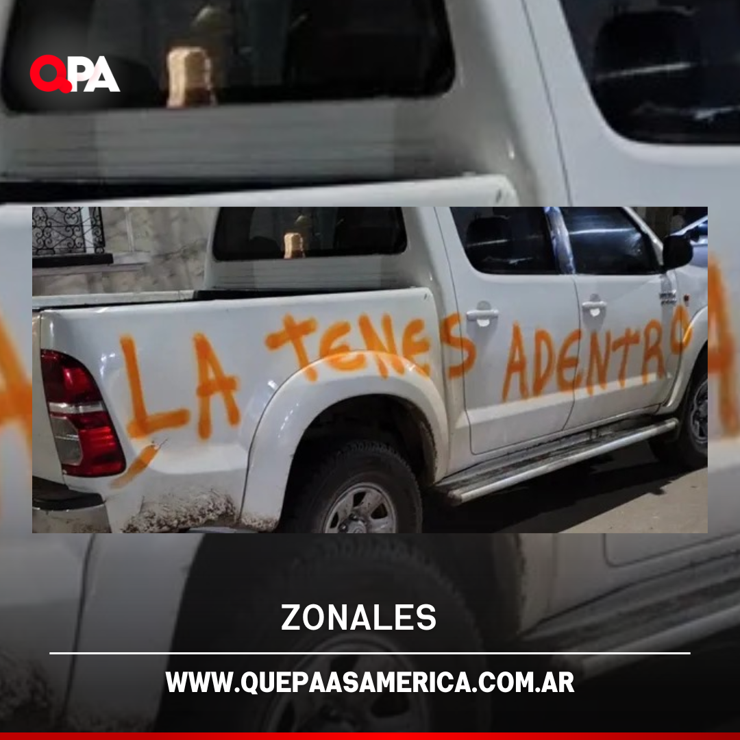 Toyota Hilux pintada para festejar el pase a la final del Mundial genera polémica en Bragado