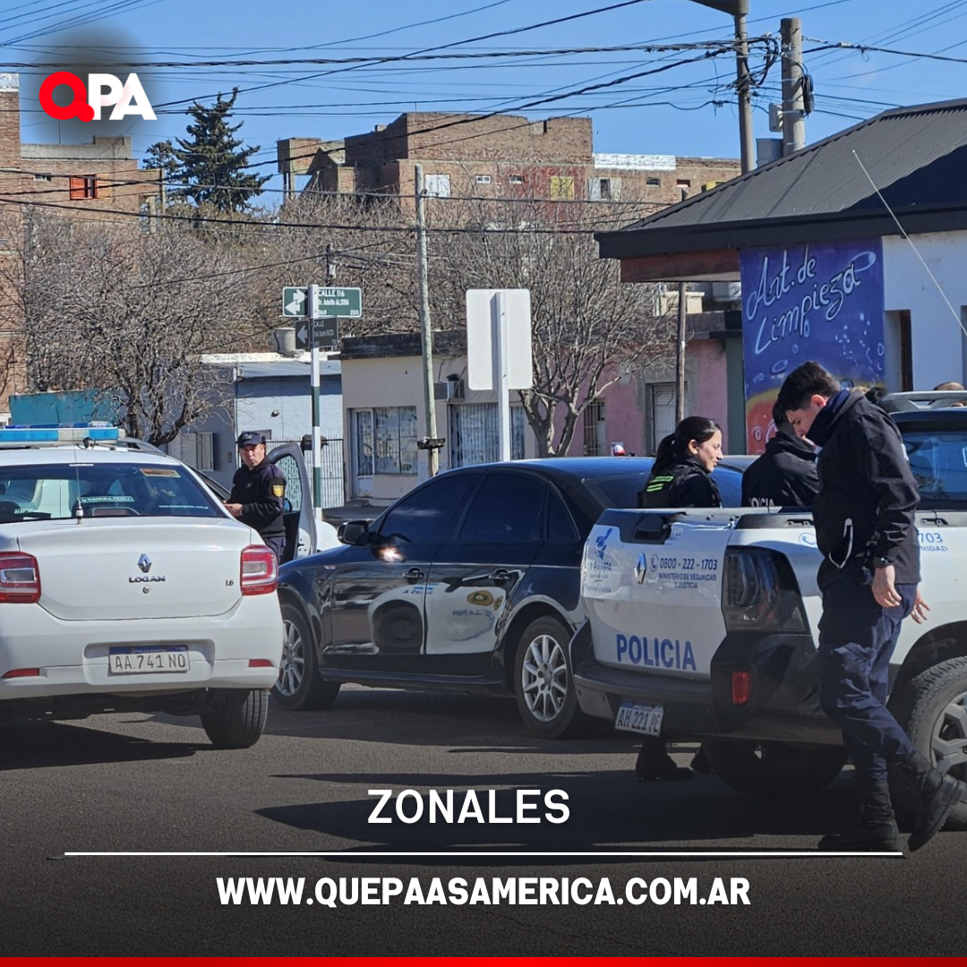 Amenazó a un hombre con un arma y fue demorado tras un operativo policial en General Pico
