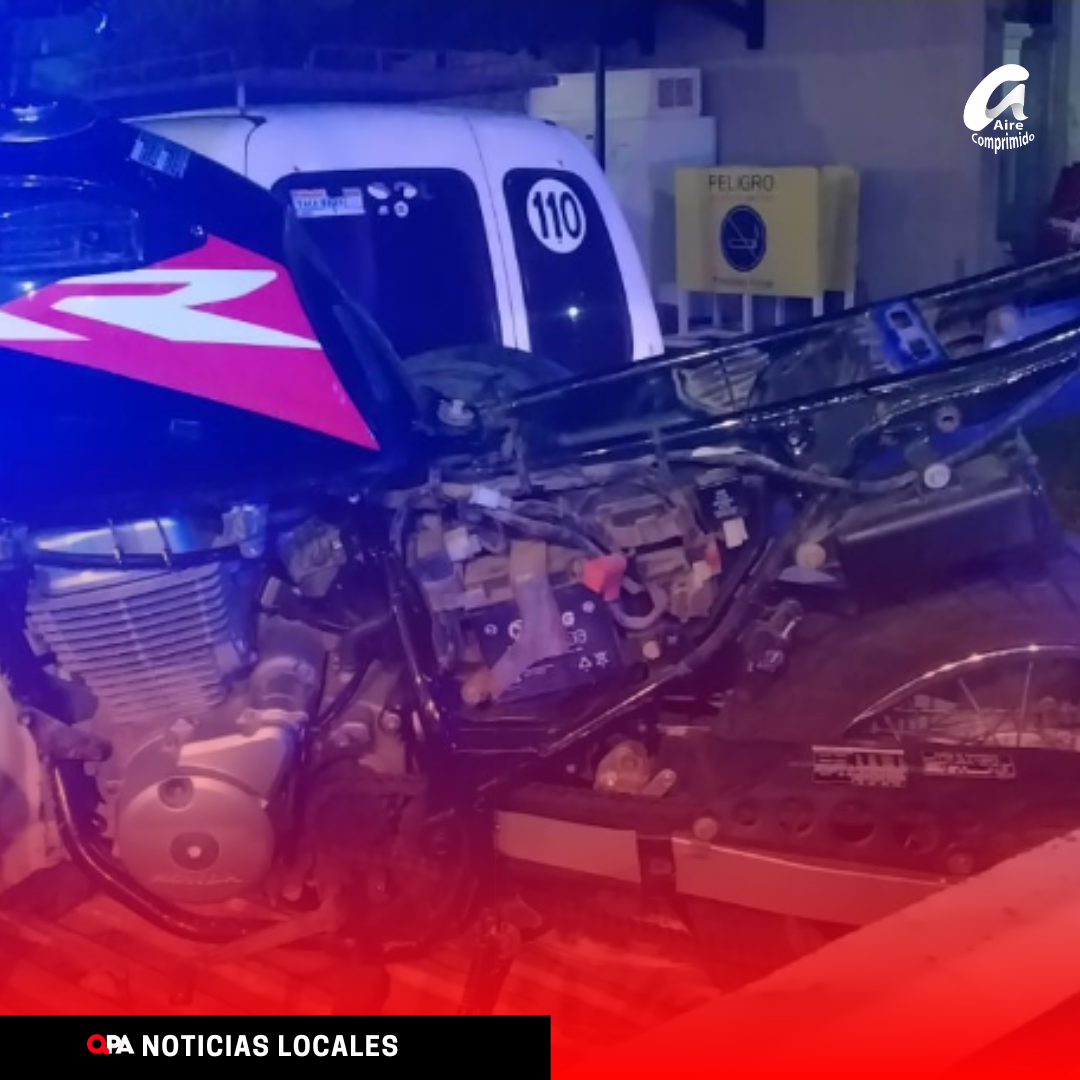 Recuperaron en America una motocicleta robada en General Villegas