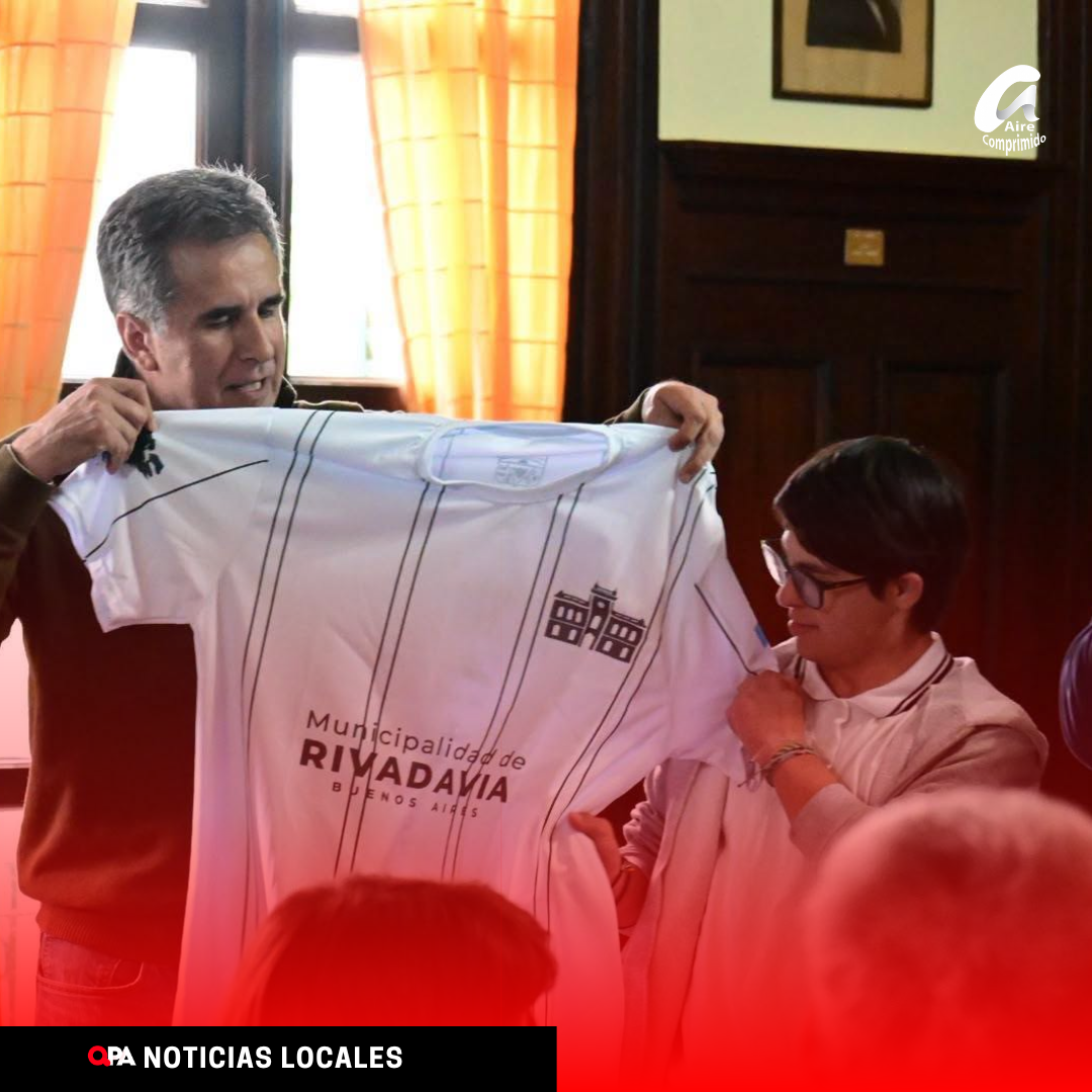 JUEGOS BONAERENSES 2026: RIVADAVIA ENTREGÓ LA INDUMENTARIA A LA DELEGACIÓN QUE VIAJARÁ A MAR DEL PLATA