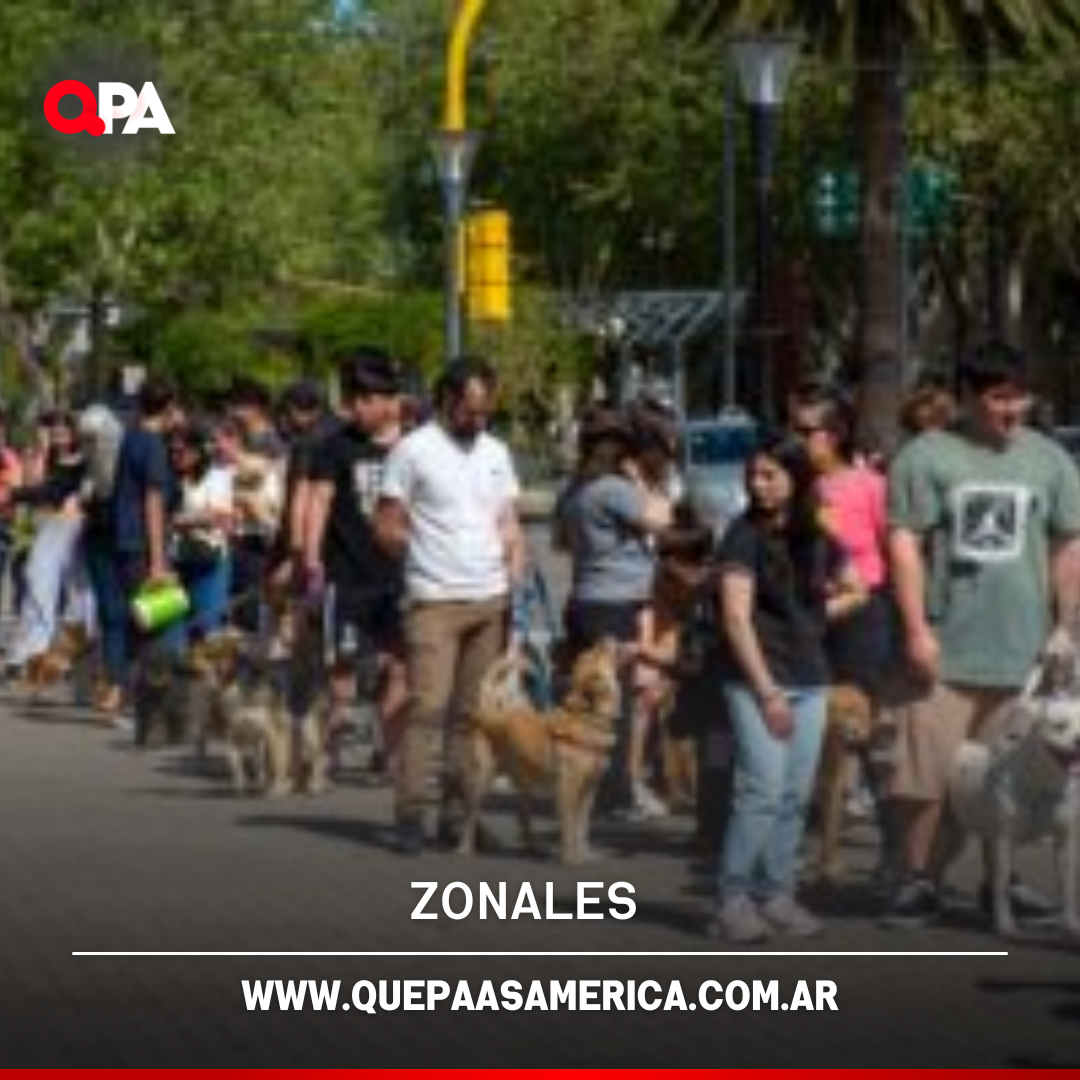 Masiva adhesión a la jornada de cuidado responsable de mascotas en Trenque Lauquen