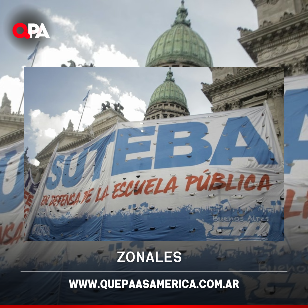 Docentes bonaerenses paran el jueves 15 de octubre en reclamo de salarios y financiamiento educativo