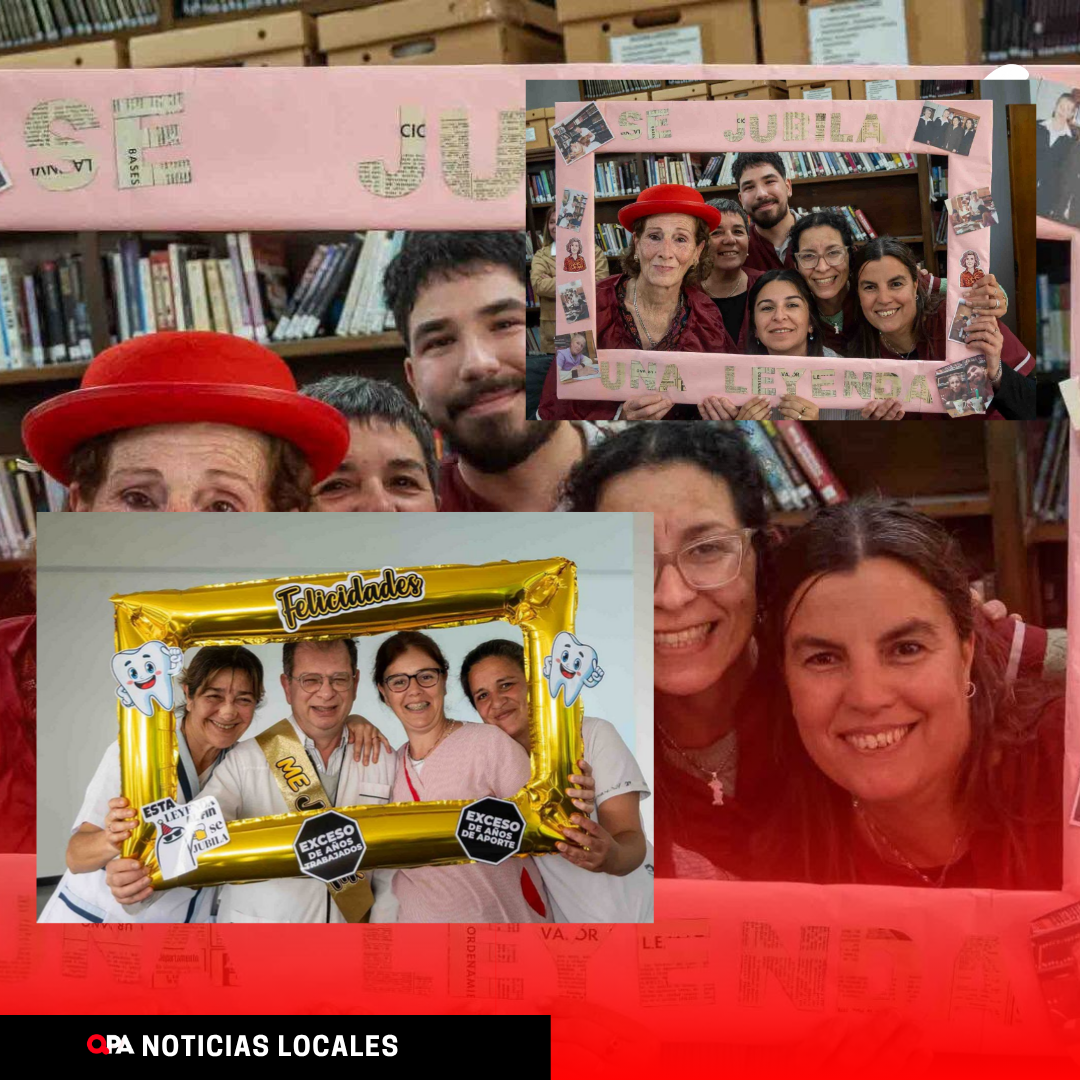 SE JUBILARON EL DR. PADULA Y SANDRA MORALEJO