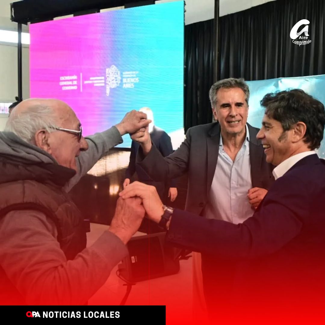 KICILLOF VISITÓ RIVADAVIA: ENTREGARON 74 ESCRITURAS, 66 NETBOOKS Y ANUNCIARON NUEVOS ACUERDOS