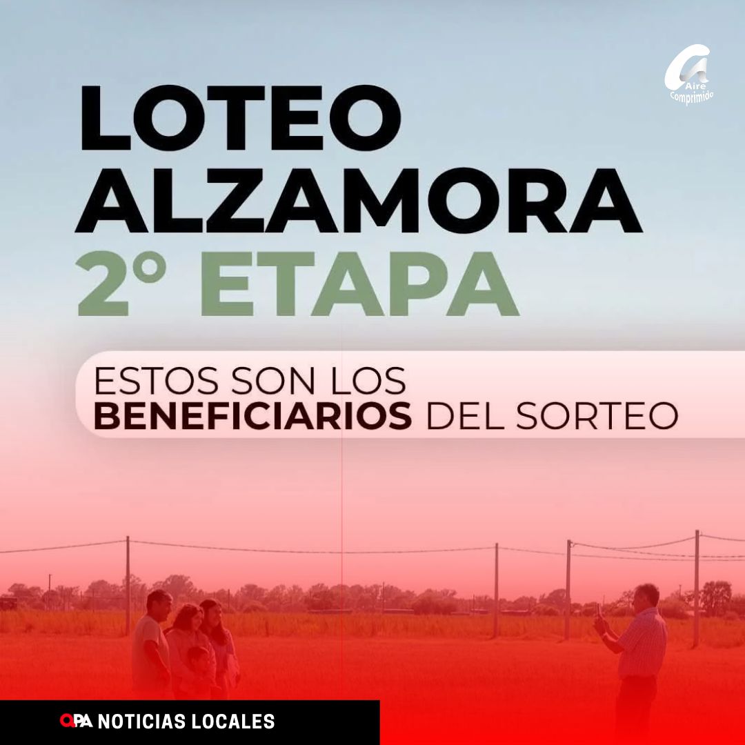 RIVADAVIA MI TIERRA: SE SORTEARON 47 LOTES Y SE CONOCIÓ LA LISTA DE BENEFICIARIOS